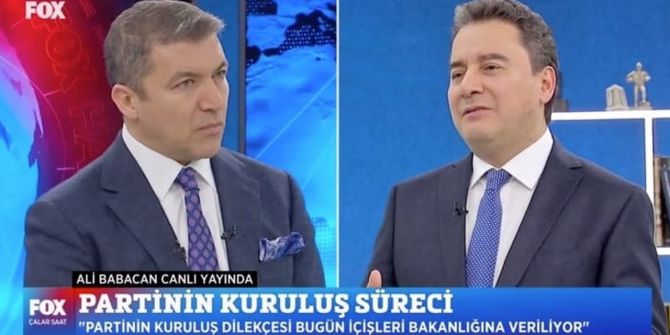 Ali Babacan'dan parti açıklaması: ''Resmi başvuru bugün olacak''