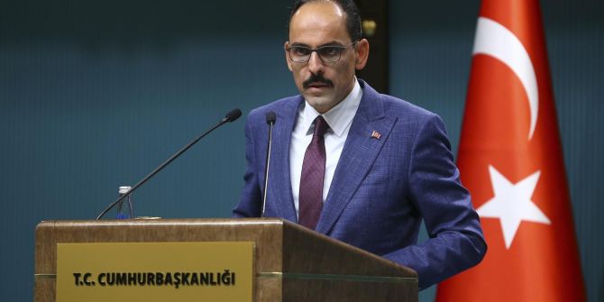 Cumhurbaşkanlığı Sözcüsü İbrahim Kalın'dan koronavirüs tatili açıklaması