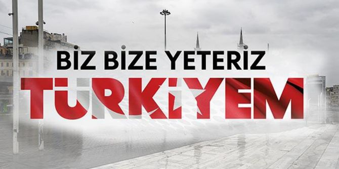 Cumhurbaşkanı Erdoğan’dan “Biz bize Yeteriz Türkiyem” paylaşımı