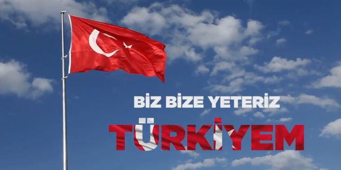 İletişim Başkanı Fahrettin Altun’dan ''Biz Bize Yeteriz Türkiyem’'' paylaşımı!