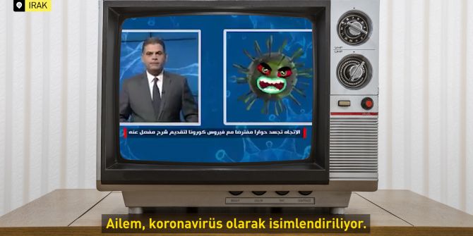 Aletejah TV'de koronavirüsle röportaj yapılması izleyenleri şaşırttı!