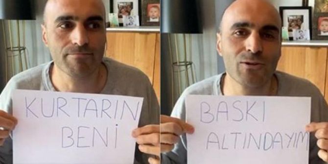 Alper Kul'dan ''Evde Kal'' mesajı: ''Baskı altındayım, kurtarın beni''