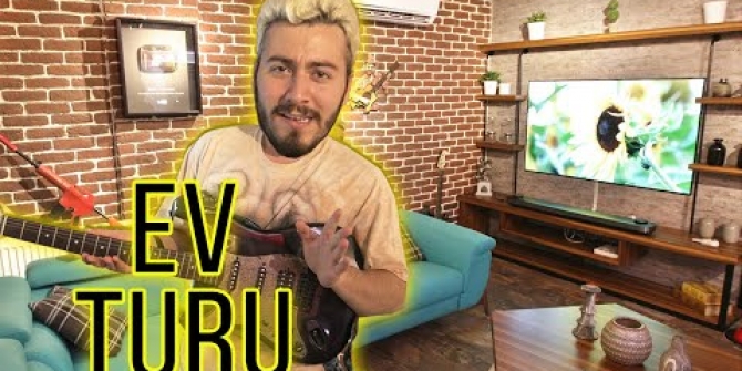 Enes Batur yeni evini tanıttı