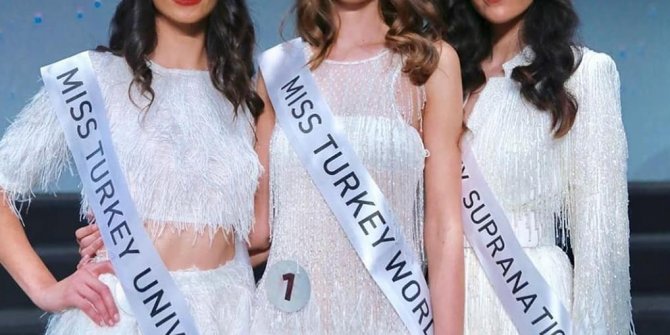 Miss Turkey 2019'un kazananı belli oldu