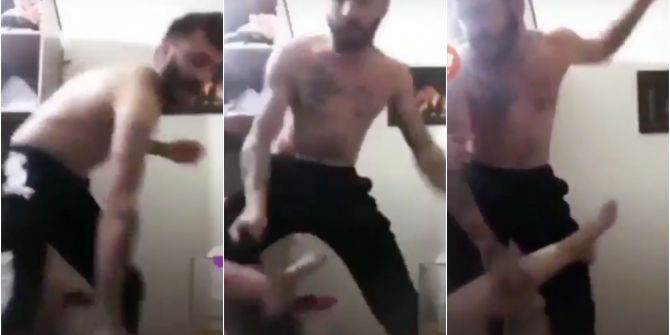 TikTok fenomeni canlı yayında bir kadını darp etti!