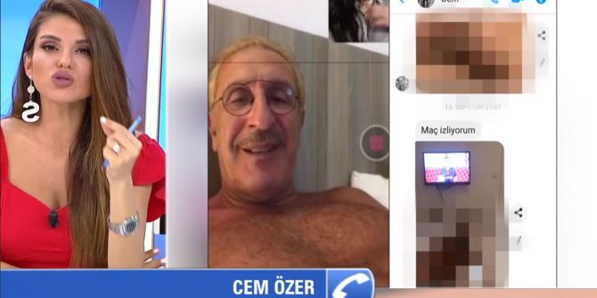 Cem Özer'den skandal görüntüler! Uygunsuz fotoğrafları ortaya çıktı