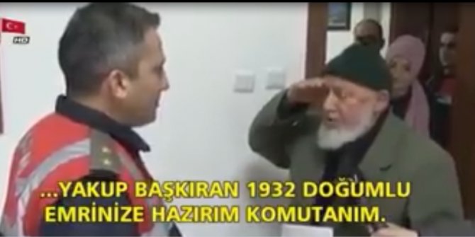 86 yaşındaki yakup dede Afrin Operasyonu için dilekçe verdi!