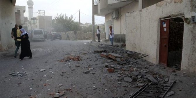 Teröristlerin Nusaybin'deki saldırılarının görüntüleri yayınlandı