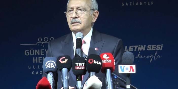 Kılıçdaroğlu'ndan Gaziantep'te Şanlıurfa gafı! Düzeltmeye çalıştı ama olmadı