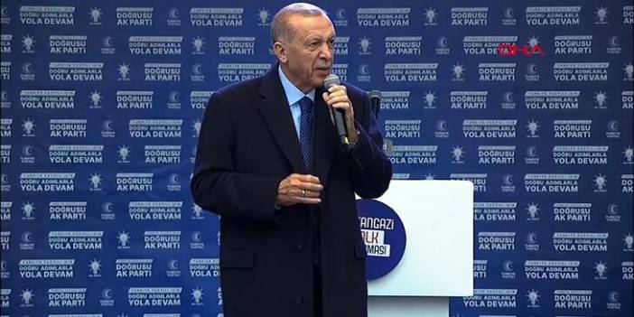 Başkan Erdoğan: "Meral hanımı masaya döndüren de, Muharrem İnce'yi adaylıktan çektiren de aynı güçtür"