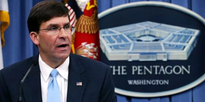 ABD Savunma Bakanı Mark Esper: ''ABD askerlerinin bazıları çekilmeyebilir''