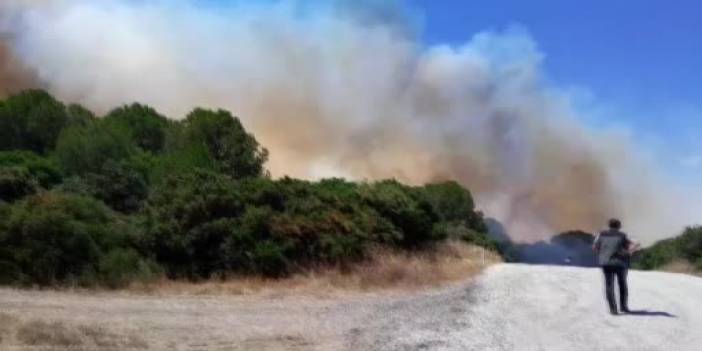 İzmir’in iki ilçesinde aynı anda orman yangını! Vatandaşlar tahliye ediliyor!