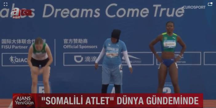 FISU Dünya Üniversite Oyunları'nda skandal! Somalili yarışmacı sahte atlet çıktı, İşte o skandal görüntüler