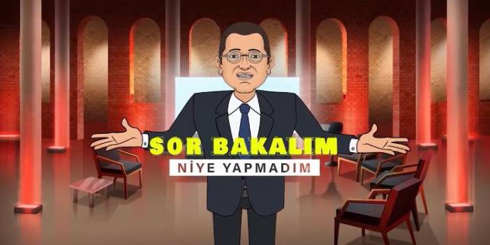 Sosyal medya Ekrem İmamoğlu'nun bu animasyonu ile çalkalanıyor: Sor bakalım niye yapmadım?