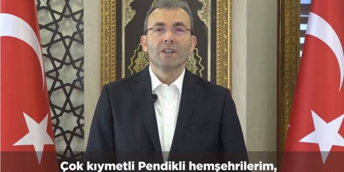 Ahmet Cin'den seçmene seçim mesajı: ''Pendikli komşularım, desteğinizle hep birlikte yeni işlere ve yeni hizmetlere imza atacağız''