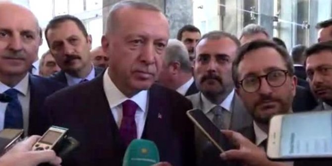 Mazlum Kobani'yi soran gazeteciye Erdoğan'dan cevap gecikmedi